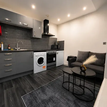 Apartamento 1 Bedroom Luxury Serviced Flat, 24hr Check In Wifi Netflix Washer Fully Equipped